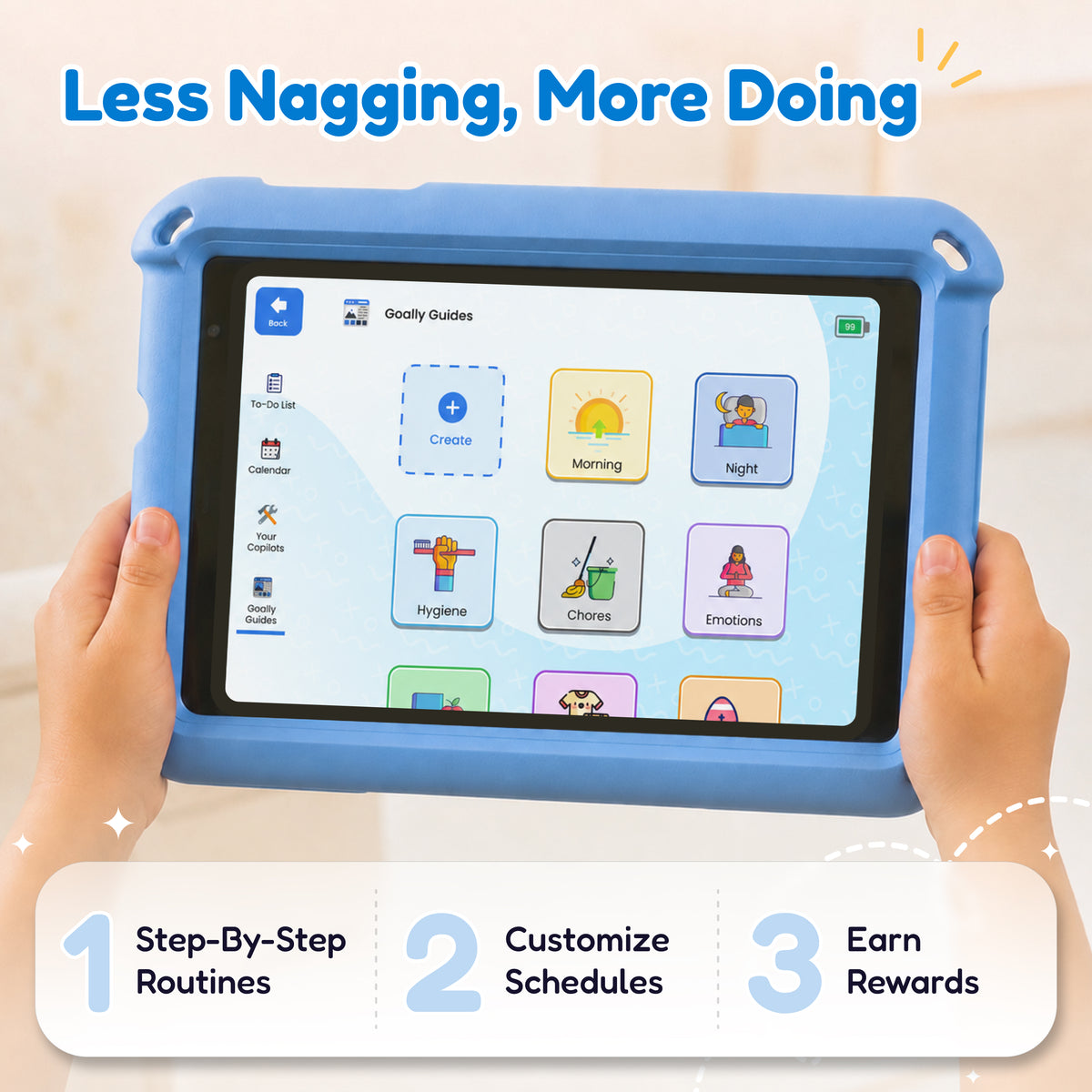 Goally Daily Skills System 10" Tablet - 2 Year Subscription